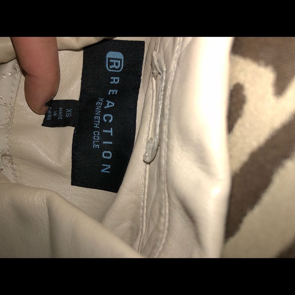 Kenneth Cole Reaction leather jacket - Picture 6 of 8